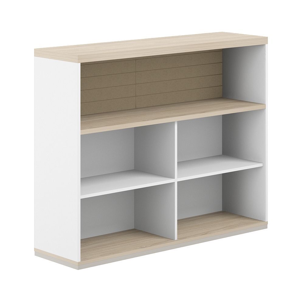 Стеллаж-комбо 1-стор. 1438 с топом, с экраном тканевым высоким