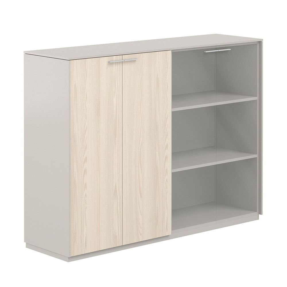 Шкаф средний + Шкаф средний со стеклом прозрачным