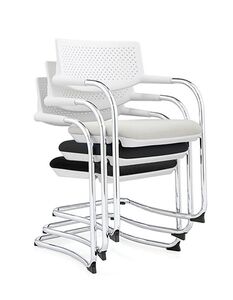 Кресло для посетителя Visavi black CF