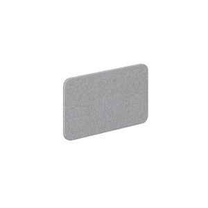 Экран боковой с алюминиевым кантом  (для стола гл.600)