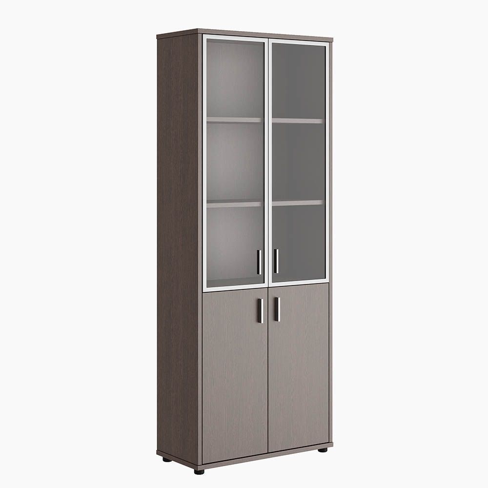 Шкаф для бумаг со стеклом