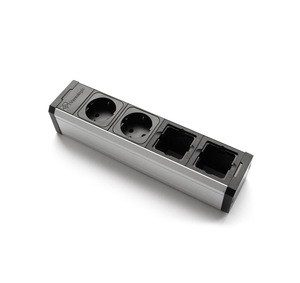 VERSAPRO Розеточный блок 26 см АЛЮМИНИЙ/ЧЕРНЫЙ