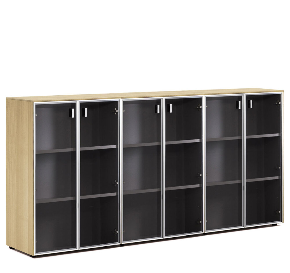 EXE Шкаф-витрина H.120, 6 дверей