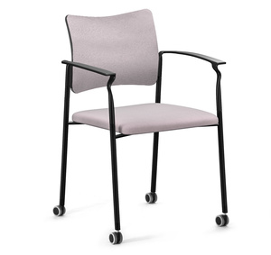 PINKO Кресло обитое, ч.колеса