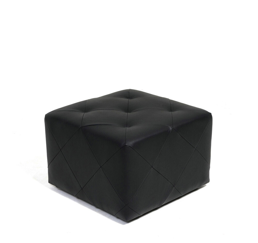 PRATO Пуф 56x56  кожа 20*20