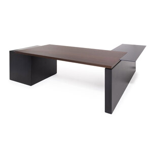 RENZ Стол письменный с опорной тумбой + приставка SX