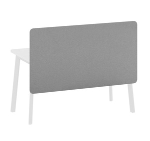 LINK Экран H стола ткань 158