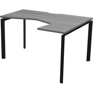 Стол эргономичный правый на металлокаркасе