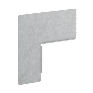 AcustiX Боковая панель-ширма для стола глубиной 600мм H=600