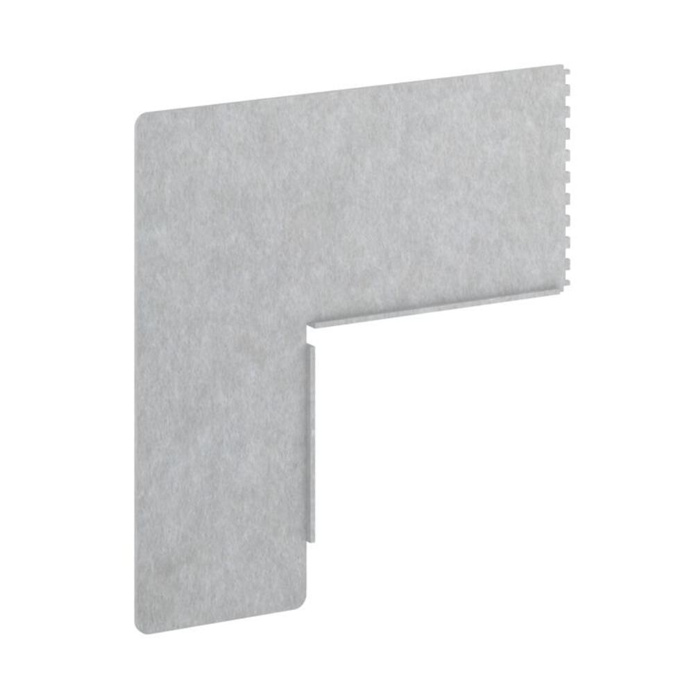 AcustiX Боковая панель-ширма для стола глубиной 700мм H=600