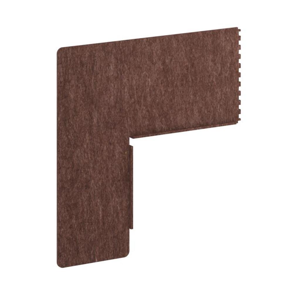 AcustiX Боковая панель-ширма для стола глубиной 800мм H=500