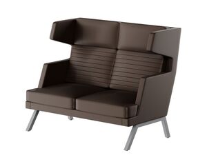 Диван двухместный высокий