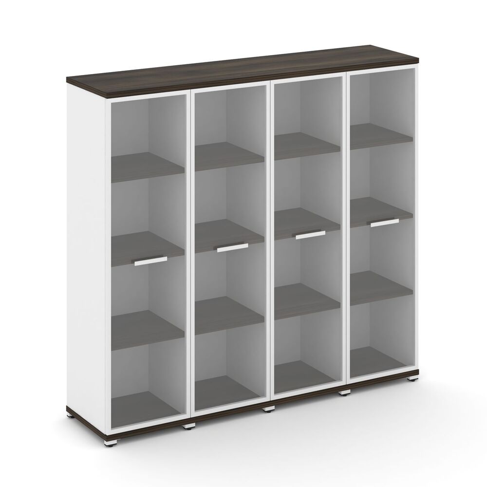 Шкаф четыре узкие секции, 4 ниши