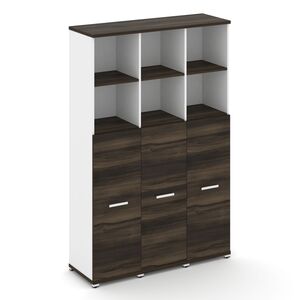 Шкаф три узкие секции, 5 ниш