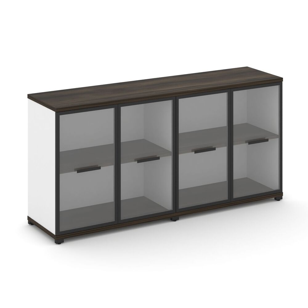 Шкаф две широкие секции, 2 ниши