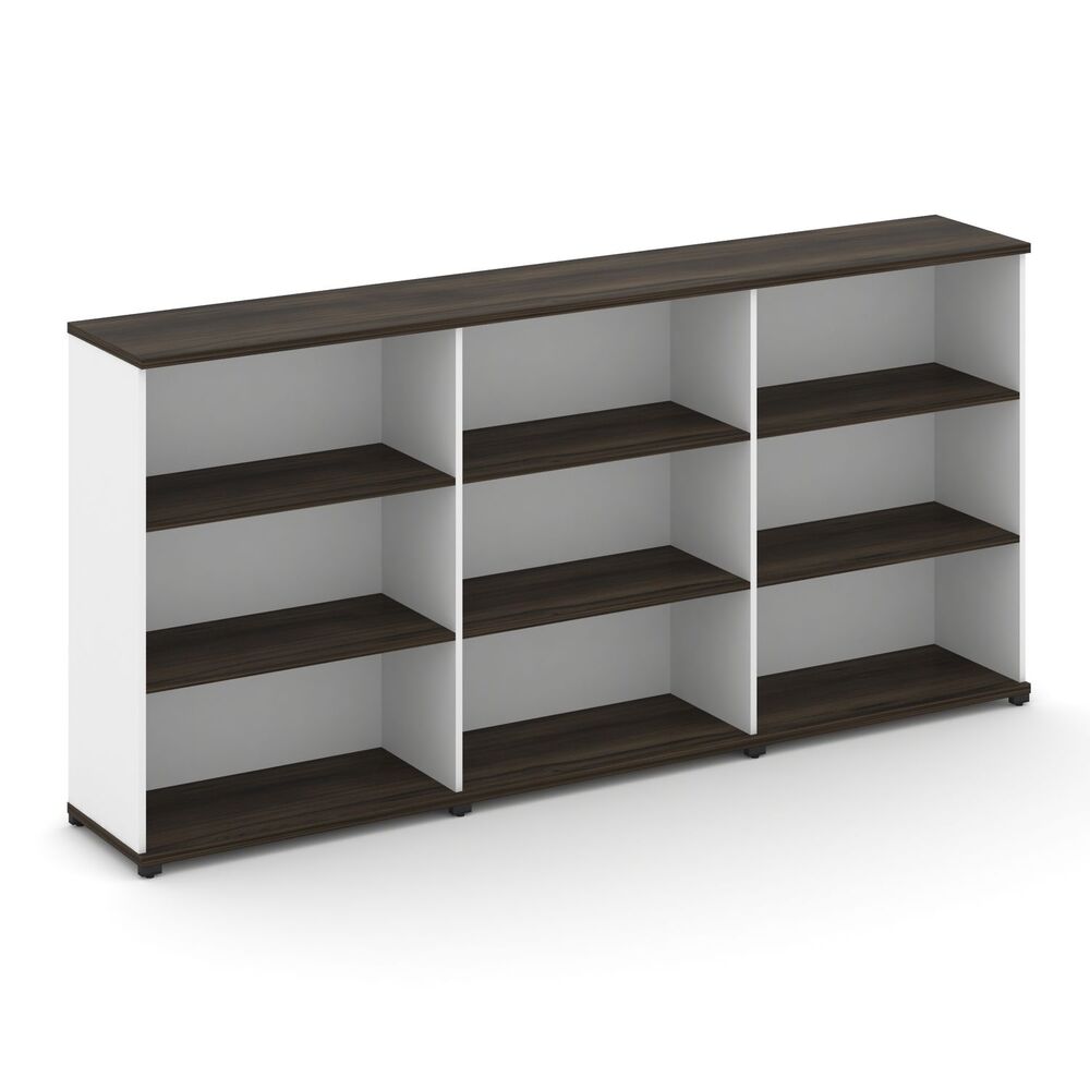 Стеллаж три широкие секции, 3 ниши