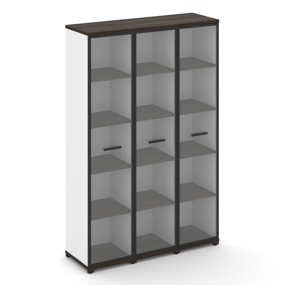 Шкаф три узкие секции, 5 ниш