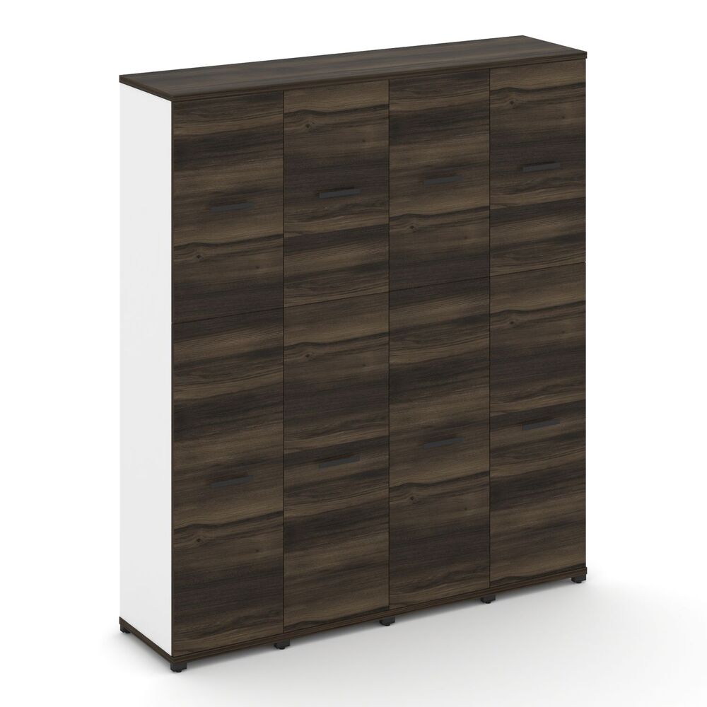 Шкаф четыре узкие секции, 5 ниш