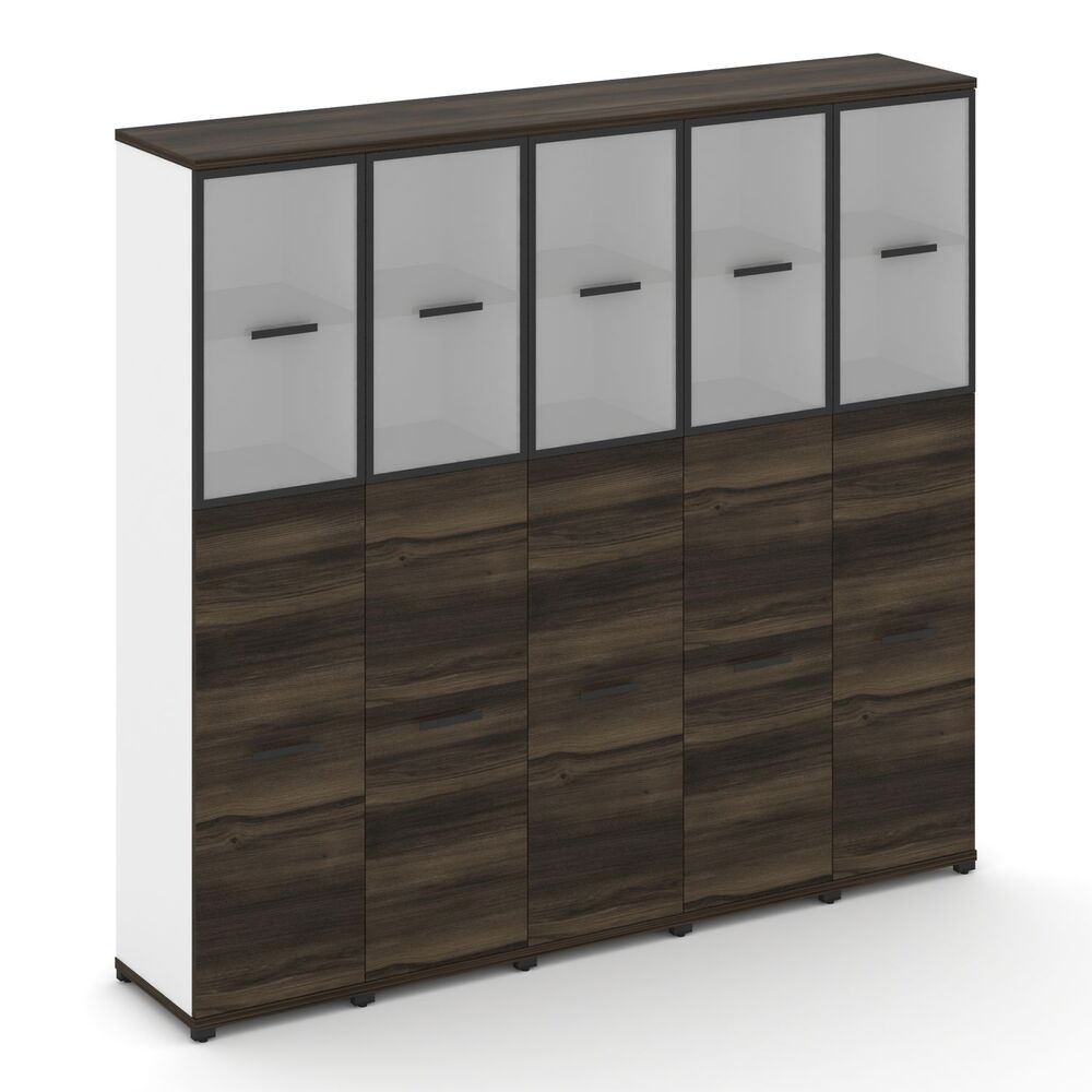 Шкаф пять узких секций, 5 ниш