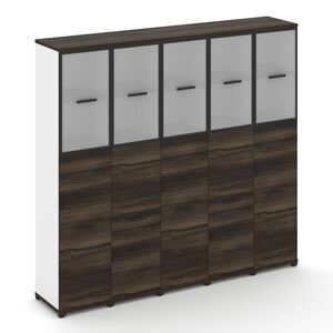 Шкаф пять узких секций, 5 ниш