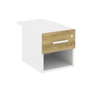 Тумба с одной открытой нишей и одним ящиком