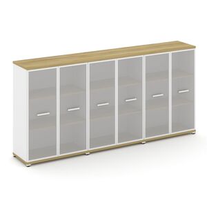 Шкаф три широкие секции, 3 ниши