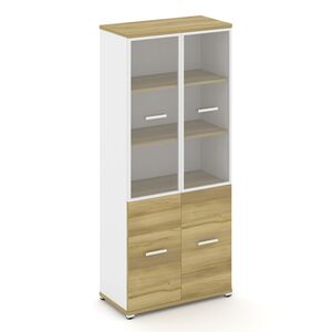 Шкаф одна широкая секция, 5 ниш