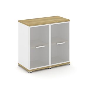 Шкаф две узкие секции, 2 ниши