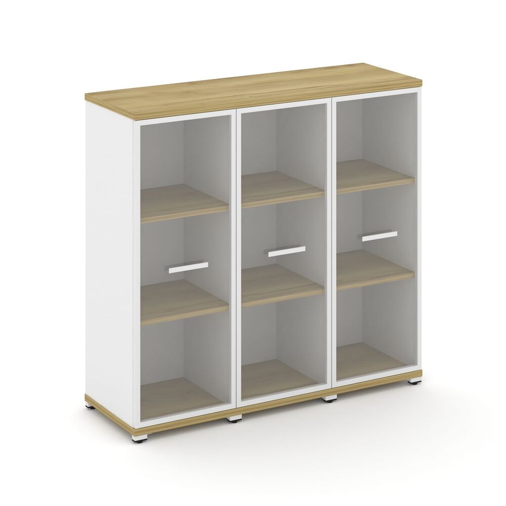 Шкаф три узкие секции, 3 ниши