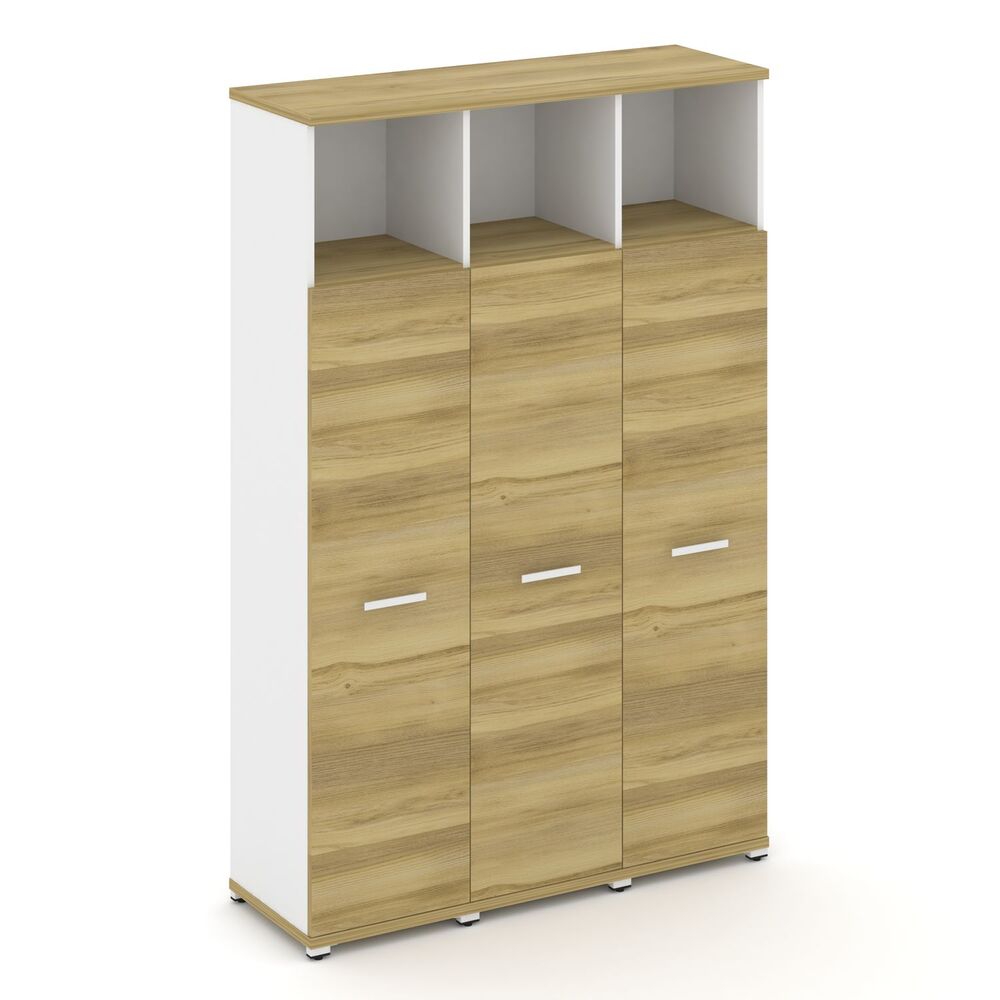 Шкаф три узкие секции, 5 ниш