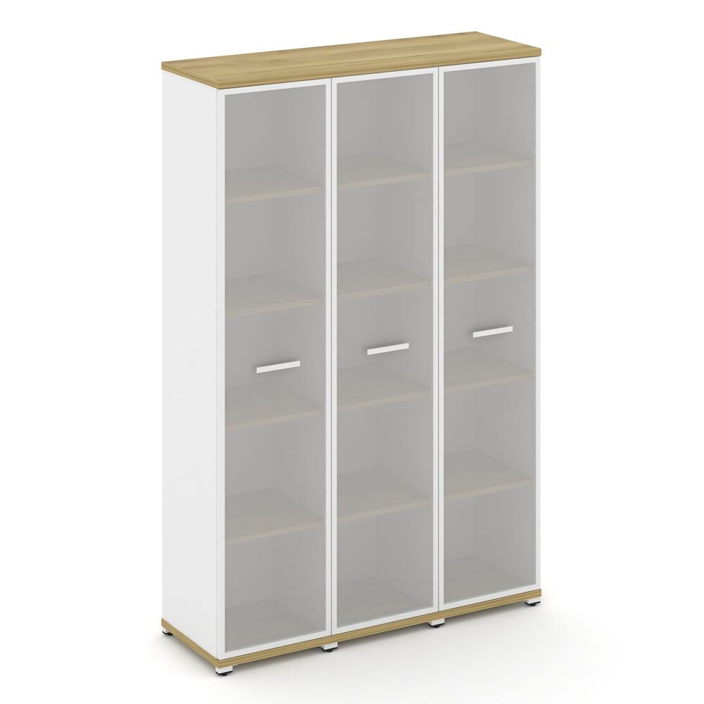 Шкаф три узкие секции, 5 ниш