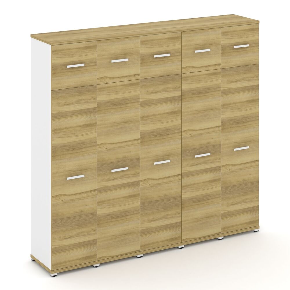 Шкаф пять узких секций, 5 ниш