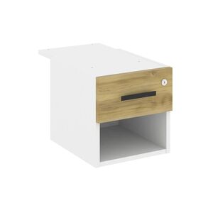 Тумба с одной открытой нишей и одним ящиком