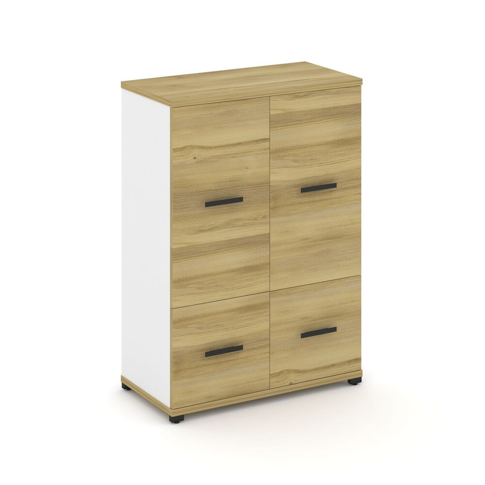 Шкаф одна широкая секция, 3 ниши