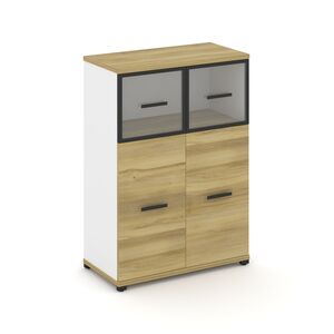 Шкаф одна широкая секция, 3 ниши