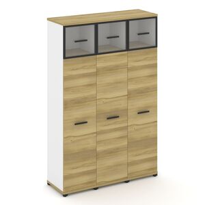 Шкаф три узкие секции, 5 ниш