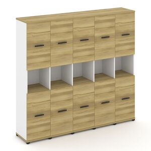 Шкаф пять узких секций, 5 ниш