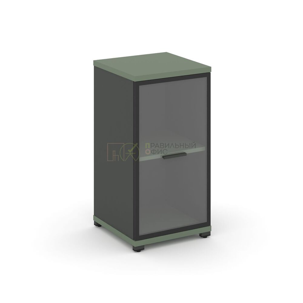 Шкаф одна узкая секция, 2 ниши