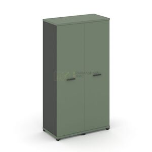 Шкаф две узкие секции, 4 ниши