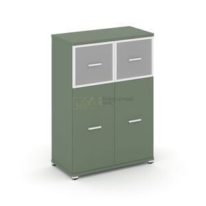 Шкаф одна широкая секция, 3 ниши