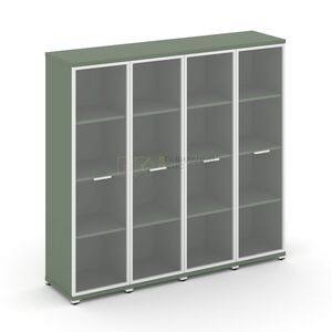 Шкаф четыре узкие секции, 4 ниши