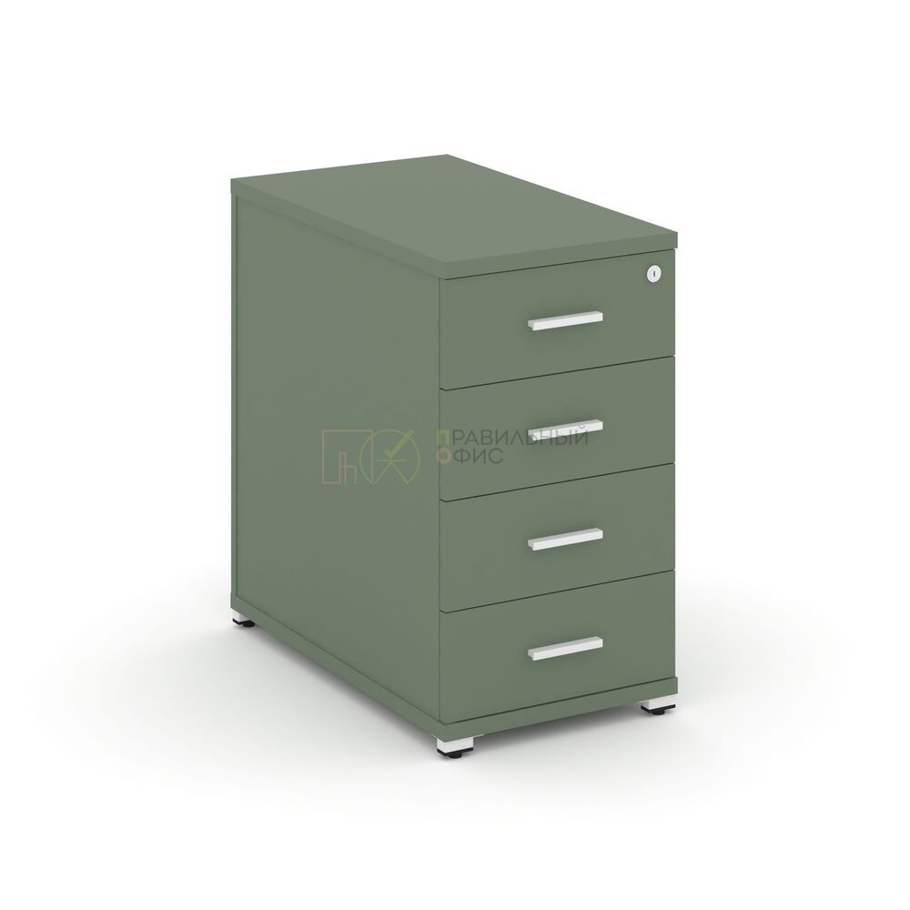 Тумба опорная/приставная 4 ящика