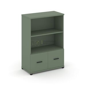 Шкаф одна широкая секция, 3 ниши