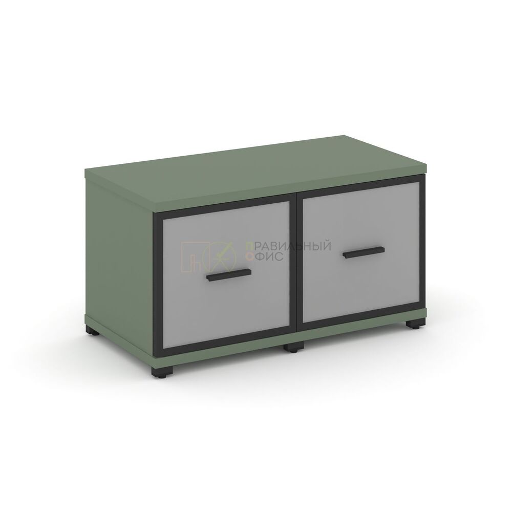 Шкаф две узкие секции, 1 ниша