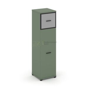 Шкаф одна узкая секция, 4 ниши