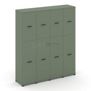 Шкаф четыре узкие секции, 5 ниш