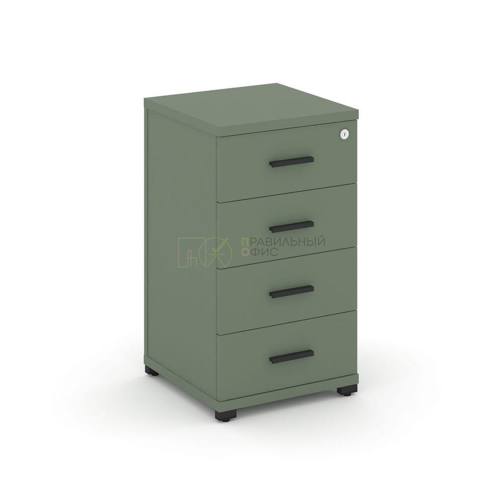 Тумба опорная/приставная 4 ящика