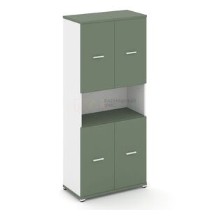 Шкаф одна широкая секция, 5 ниш