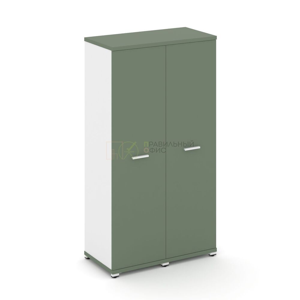 Шкаф две узкие секции, 4 ниши