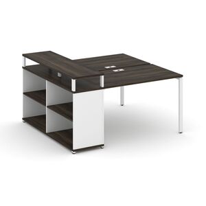 Рабочая станция с опорным стеллажом с верхним горизонтом